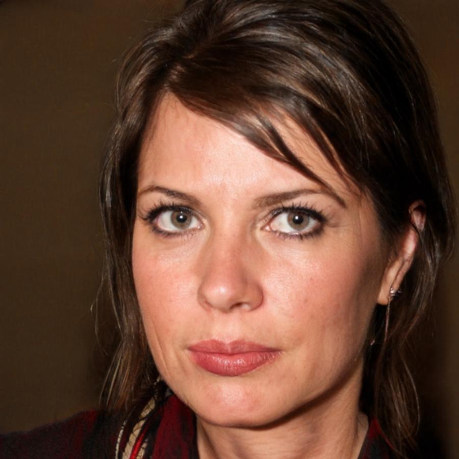 Zufriedene Kundin